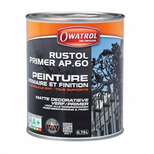 OWATROL PRIMER AP.60 LT. 0,750 NERO