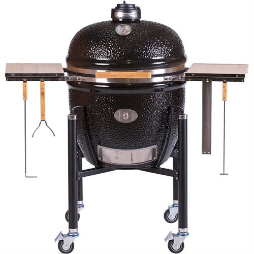 BARBECUE LECHEF PRO BLACK C/CARRELLO 232004 MONOLITH KAMADO