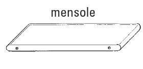 MENSOLA ABETE ROVE  55X25X2,5 CEE