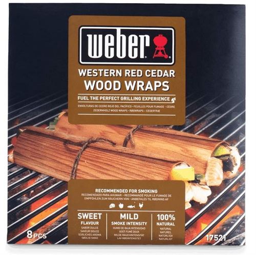 WEBER 17521 WRAPS DA AFFUMICATURA CEDRO ROSSO DEL PACIFICO