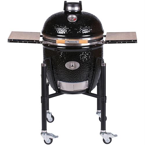 BARBECUE CLASSIC PRO-SERIE 2 BLACK   C/CARRELLO MONOLITH KAMADO