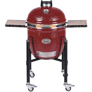 BARBECUE CLASSIC PRO-SERIE 2 ROSSO  C/CARRELLO MONOLITH KAMADO