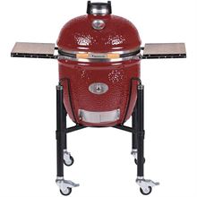 BARBECUE CLASSIC PRO-SERIE 2 ROSSO  C/CARRELLO MONOLITH KAMADO