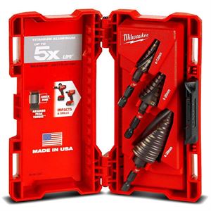 SET 3 FRESE A GRADINO SHOCKWAVE 48899266 MILWAUKEE