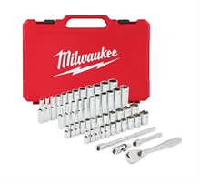 SET 28 CRICCHETTO E BUSSOLE 1/2 4932471864 MILWAUKEE