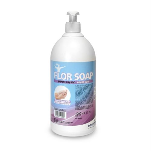 SAPONE LIQUIDO FLOR SOAP ML.1000 NETTUNO 00644