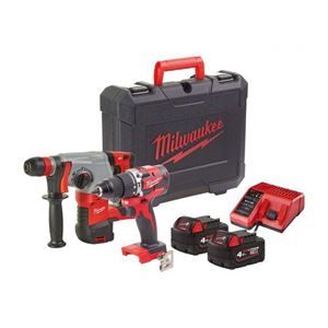 KIT 18V TASSELLATORE M18 CHX+SMERIGLIATRICE 125MM FSAG MILWAUKEE