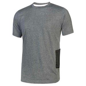 T-SHIRT ROAD GREY METEORITE TG.L UPOWER