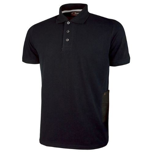 POLO GAP BLACK CARBON MANICA CORTA  TG. 2xL UPOWER