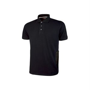 POLO GAP BLACK CARBON MANICA COARTA TG. M  UPOWER