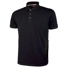 POLO GAP BLACK CARBON MANICA COARTA TG. M  UPOWER