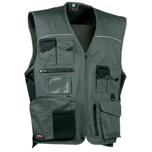 GILET EXPERT ANTRACITE/NERO TG.46 COFRA