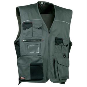 GILET EXPERT ANTRACITE/NERO TG.50 COFRA