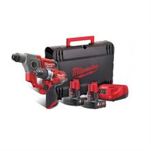 KIT 12V TRAPANO + TASSELLATORE SDS  PLUS MILWAUKEE 4933459813