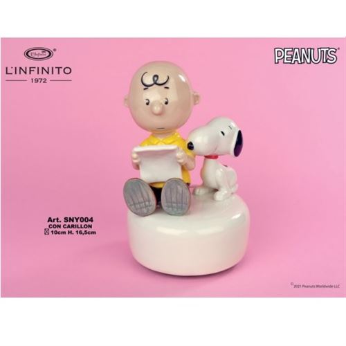 CHARLIE BROWN E SNOOPY CON LIBRO    SNY004