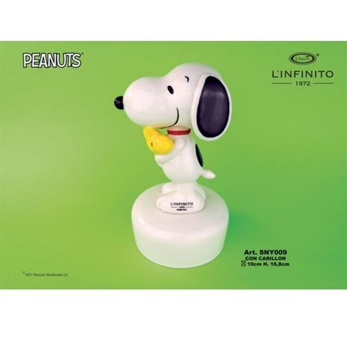 SNOOPY E WOODSTOCK CON CARILLON     SNY009