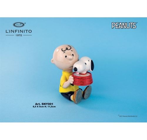 CHARLIE BROWN E SNOOPY CON CIOTOLA   SNY001