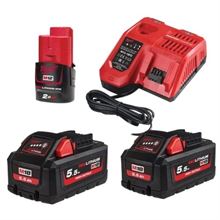 KIT ENERGY M18 HNRG-552 2 BATTERIE M18 5,5 AH + CARICATORE + M12