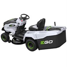 EGO POWER TRATTORINO TAGLIAERBA TR-3801 CON SACCO E KIT BATTERIA