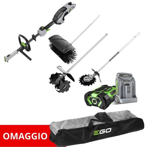 EGO POWER KIT MULTITOOL MOTORE + 4PZ+ BATTERIA E CARICABATTERIE