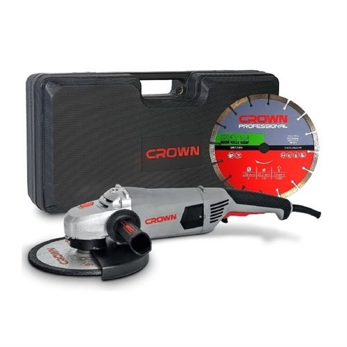 CROWN KIT SMERIGLIATRICE + VALIGETTA + DISCO DIAMANTATO K-AG01