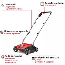 ARIEGGIATORE SCARIFICATORI A BATTERIA GC-SC 18/28LI EINHELL