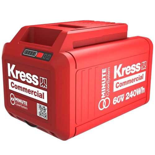 BATTERIA CYBERPACK RICARICA RAPIDA 60V 4 AH KAC804 KRESS