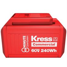 BATTERIA CYBERPACK RICARICA RAPIDA 60V 4 AH KAC804 KRESS