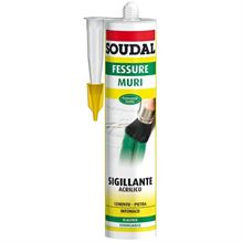 SILICONE ACRILICO FESSURE TURBO ML.300 SOUDAL 122590