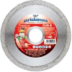 DISCO DIAMANTATO D.125 CUS-S CORONA C. GRES P/KLINKER/CERAMICA D