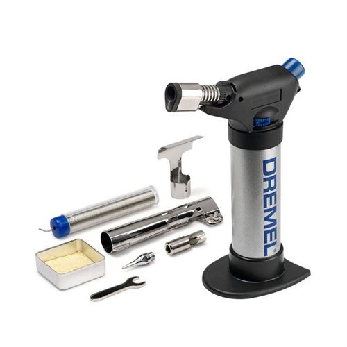 DREMEL MINI CANNELLO VERSAFLAME F0132200JA CON CUSTODIA METALLO