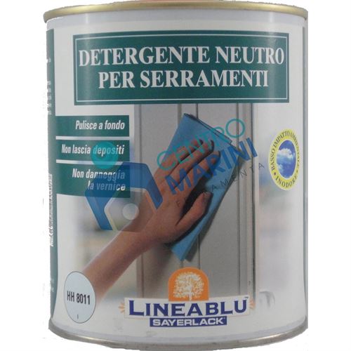 DETERGENTE ALL'ACQUA LT.0,75 SERRAMENTI TRASP. HH8011 SAYERLACK