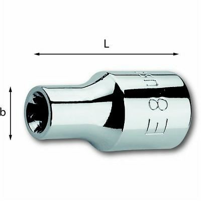 CHIAVE BUSSOLA TORX FEMMINA E14 USAG 235 1/2 NTX