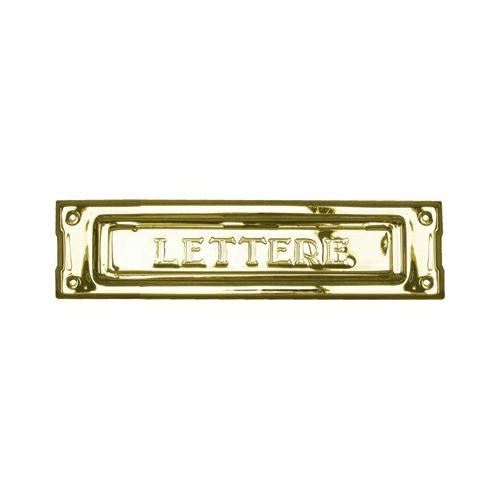 BUCA LETTERE OTTONE LUCIDO VULCANIA  2501OLB