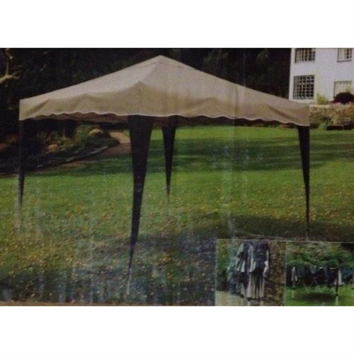 GAZEBO PIEGHEVOLE C/BORSA 3X3 BEIGE