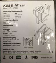 PROIETTORE SIRIO 10 LED 10W 4000°K