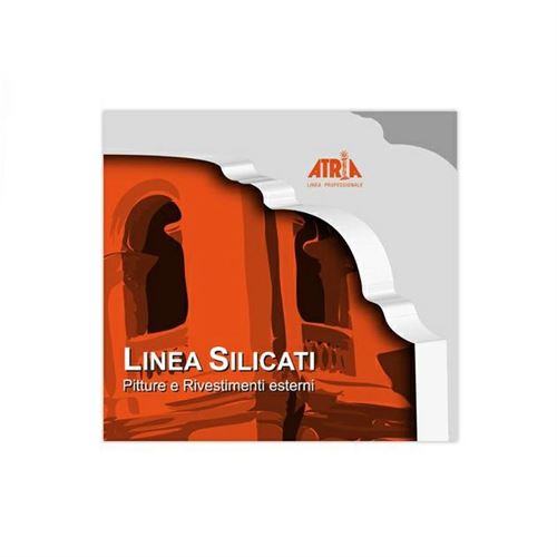 SILICATRIA PITTURA LISCIA LT 14 BIANCO ATRIA