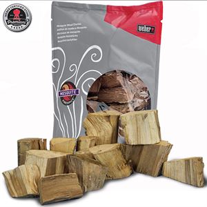 WEBER GRANDI PEZZI LEGNA AFFUMICATURA WOOD CHUNKS MESQUITE 17106