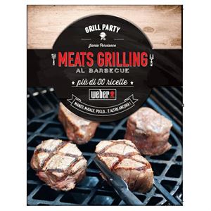 WEBER LIBRO MEATS GRILLING AL BARBECUE PIU' DI 80 RICETTE 311275