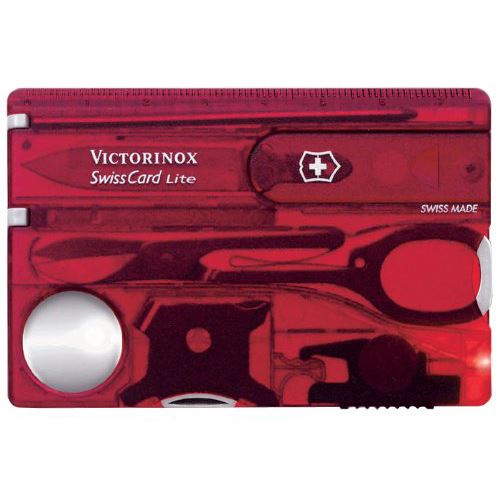 COLTELLO SWISSCARD LITE RUBY VICTORINOX