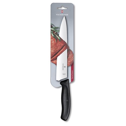 COLTELLO CUCINA OND. M/NERO CLAS BL VICTORINOX