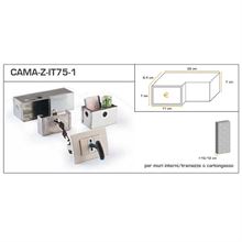 CASSAFORTE A MURO C/PRESA CAMA-Z-IT75-1