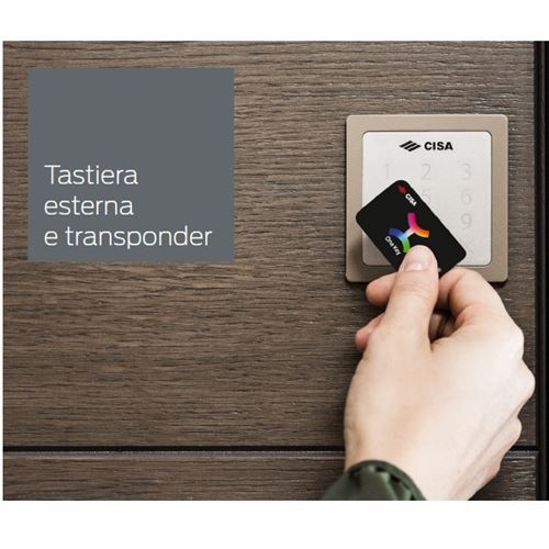 TASTIERA EST.IP67 MY EVO CR/SAT. CISA 106525700B1